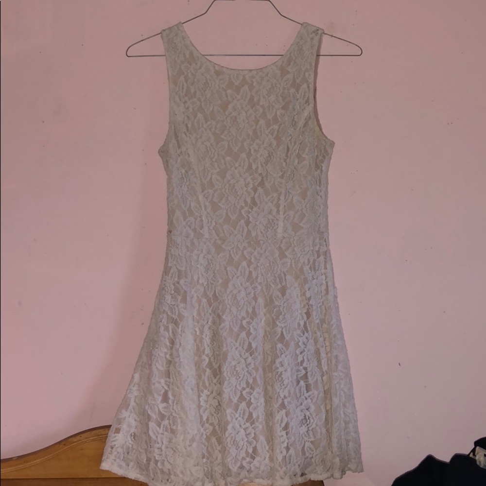 Tan dress
